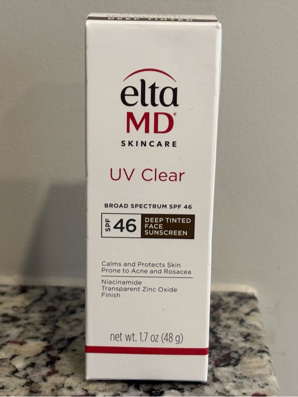 EltaMD UV Clear SPF 46 deep tinted face Sunscreen
